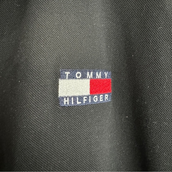 Tommy Hilfiger Polo Shirt Size Large Vintage - Picture 4 of 6